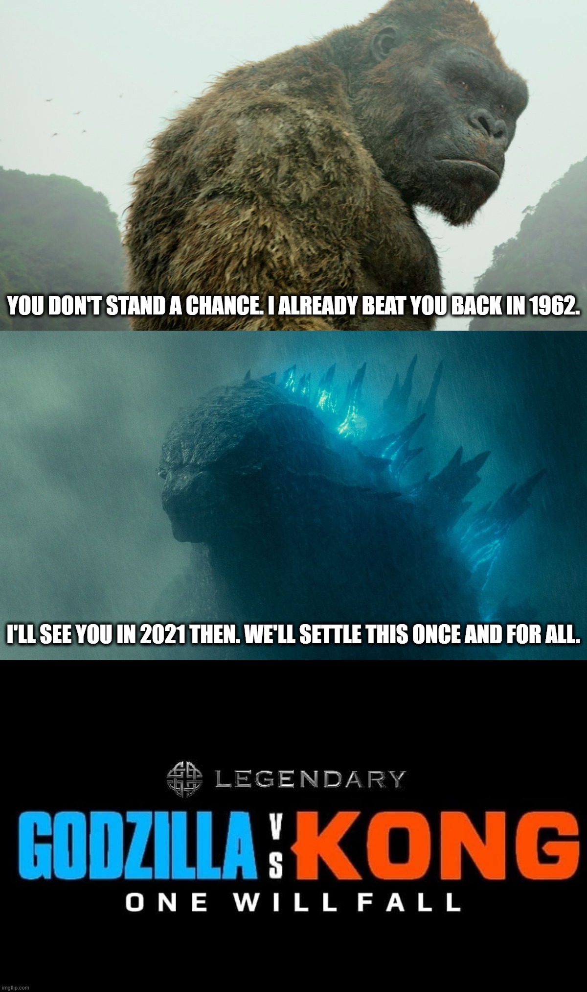 Godzilla vs Kong - Imgflip