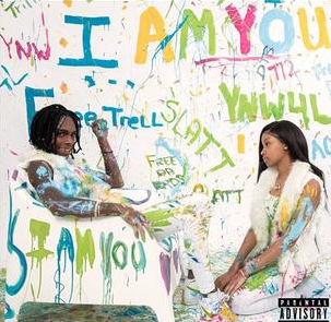 High Quality I Am You Album Cover YNW Melly Blank Meme Template