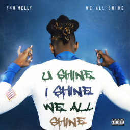 High Quality We All Shine Album Cover YNW Melly Blank Meme Template