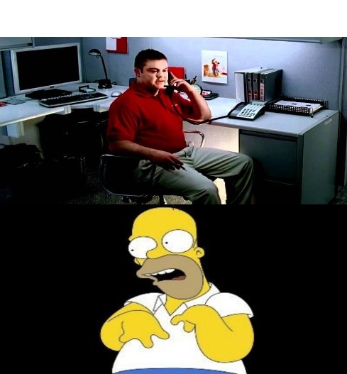 Homer Mock Jake From State Farm Defund The Police Blank Meme Template