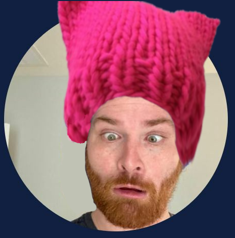 Warcampaign's man of s3x with a pussyhat Blank Meme Template