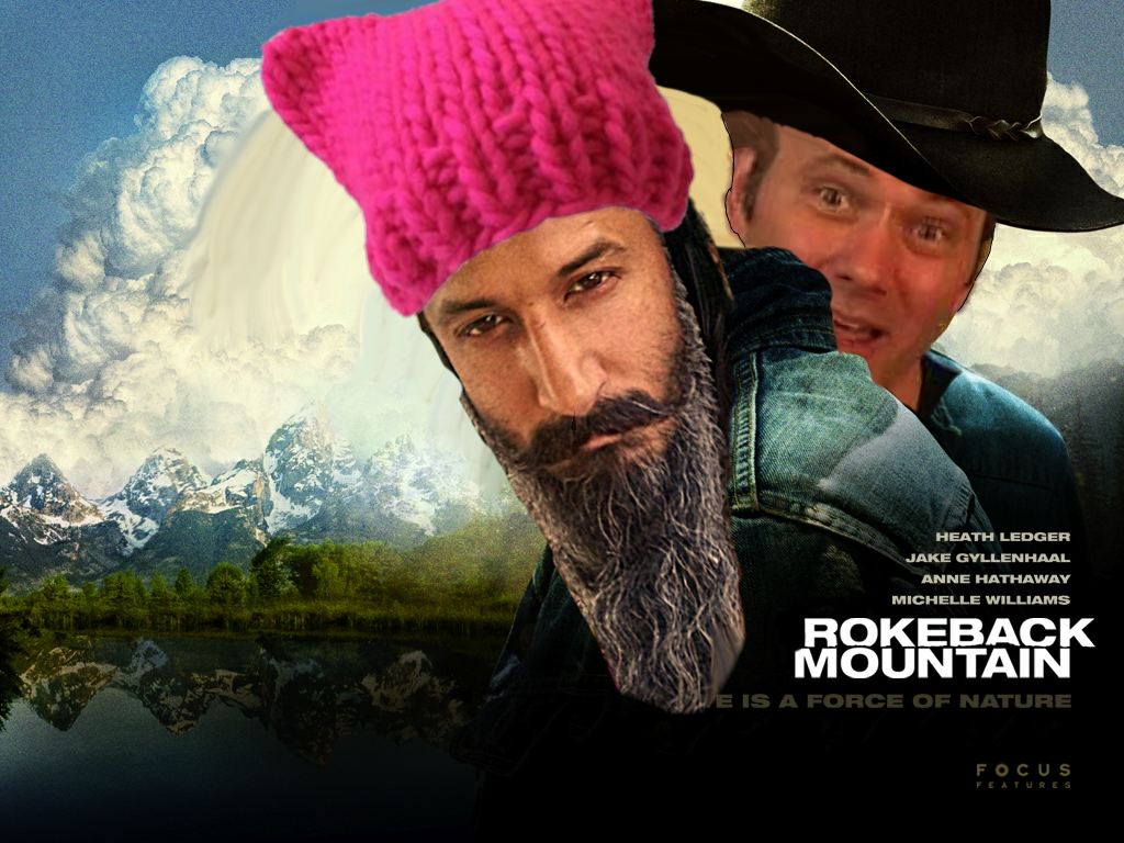 Rokeback Mountain Blank Meme Template