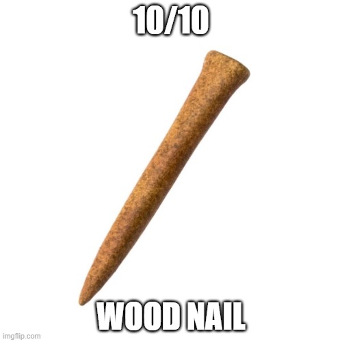 wood nail | 10/10; WOOD NAIL | image tagged in sexy | made w/ Imgflip meme maker