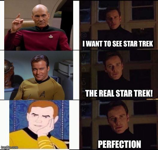 Show Me The Real Star Trek | I WANT TO SEE STAR TREK; THE REAL STAR TREK! PERFECTION | image tagged in show me the real,star trek | made w/ Imgflip meme maker