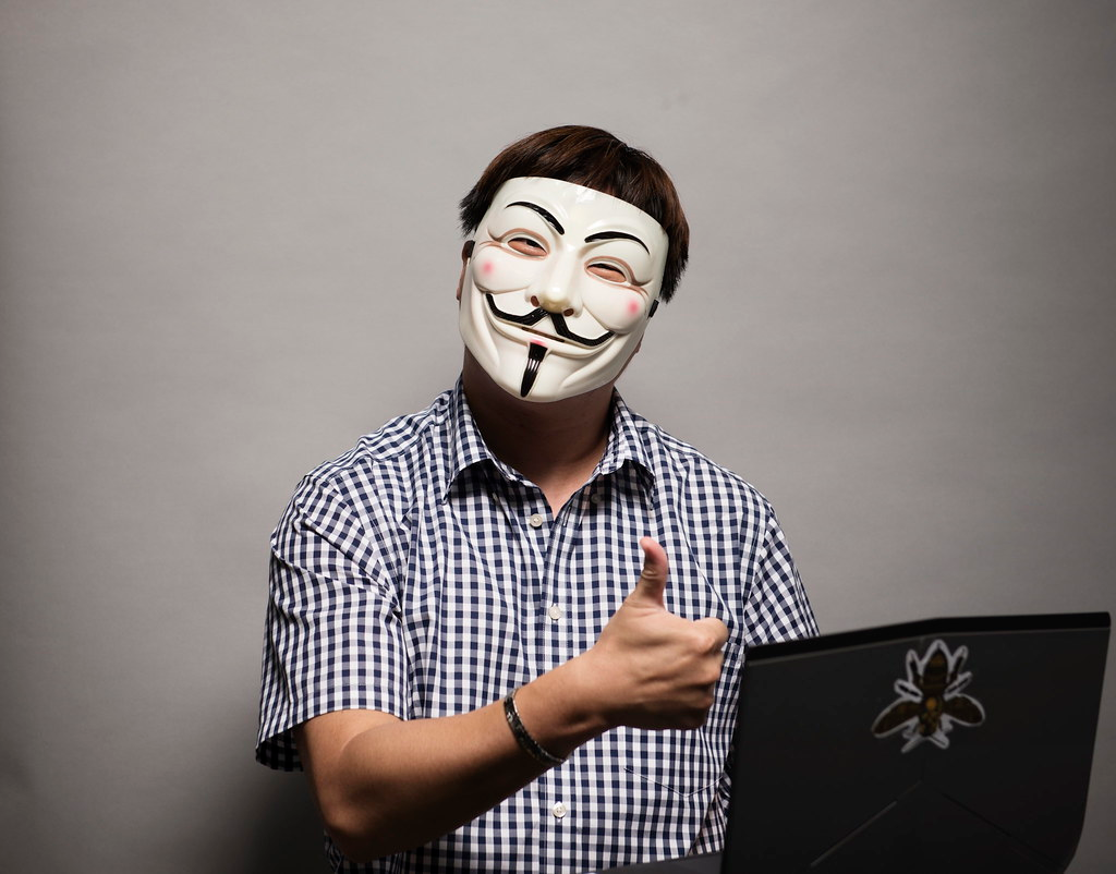 ANONYMOUS THUMBS UP GUY FAWKES MASK Blank Meme Template