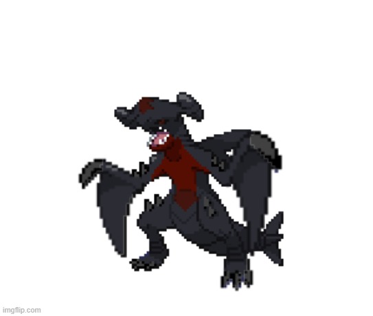 garchomp shiny redo | image tagged in dragon,pokemon,shiny | made w/ Imgflip meme maker