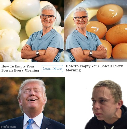 Morning Poo | image tagged in how to,poop ad,eggs,strain,let it flow through | made w/ Imgflip meme maker