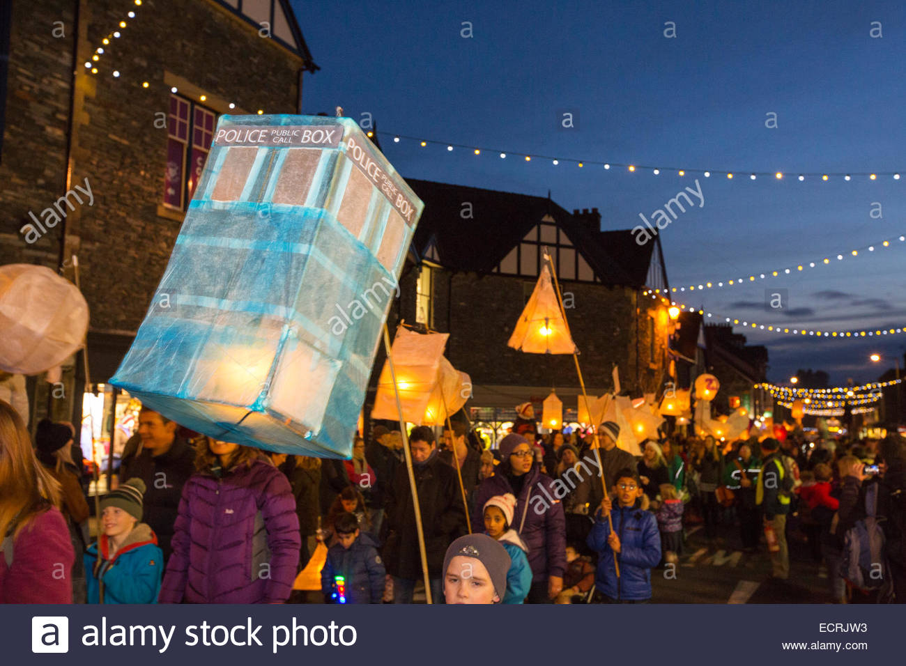 AMBLESIDE LANTERN PARADE Blank Meme Template