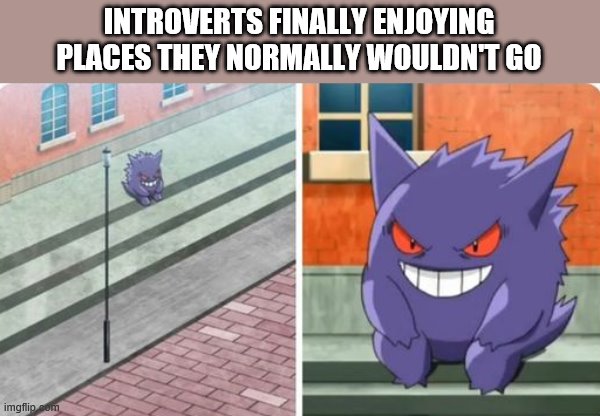 Rise up Introverts | INTROVERTS FINALLY ENJOYING PLACES THEY NORMALLY WOULDN'T GO | image tagged in memes,introvert | made w/ Imgflip meme maker