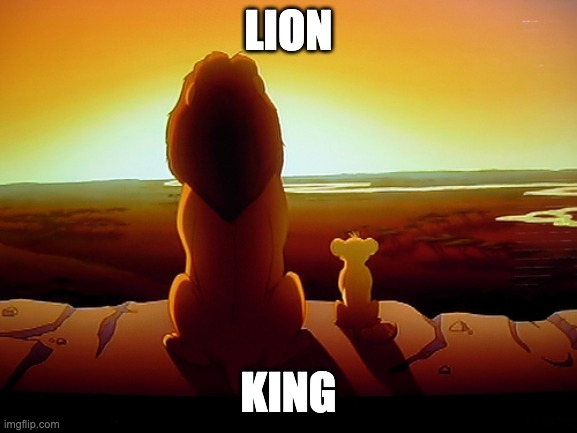 LION KING | image tagged in memes,lion king | made w/ Imgflip meme maker