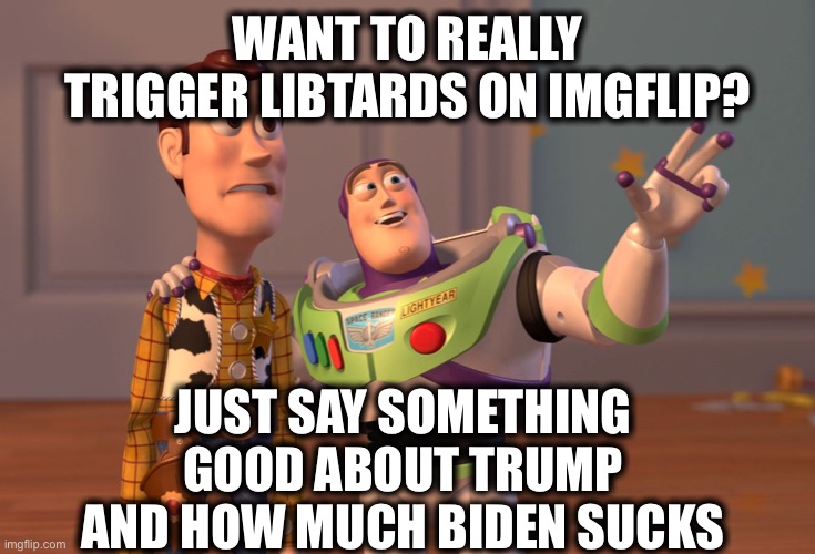 Yep | WANT TO REALLY TRIGGER LIBTARDS ON IMGFLIP? JUST SAY SOMETHING GOOD ABOUT TRUMP AND HOW MUCH BIDEN SUCKS | image tagged in memes,imgflip,imgflip users,liberal logic,joe biden,donald trump | made w/ Imgflip meme maker