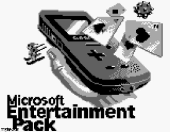 Microsoft Entertainment Pack! | image tagged in microsoft entertainment pack | made w/ Imgflip meme maker