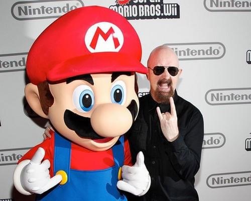 Mario and Halford Blank Meme Template