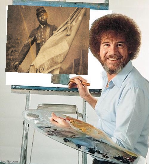 Bob Ross Troll | image tagged in bob ross troll | made w/ Imgflip meme maker