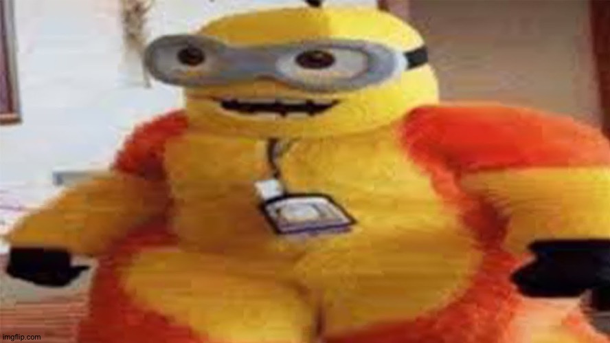 Minion Furry | image tagged in minion furry | made w/ Imgflip meme maker
