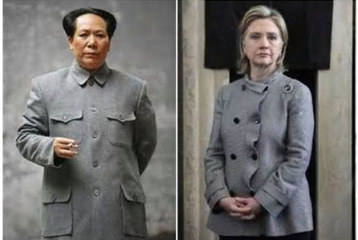 Hillary Clinton Mao Tse Tung Blank Meme Template