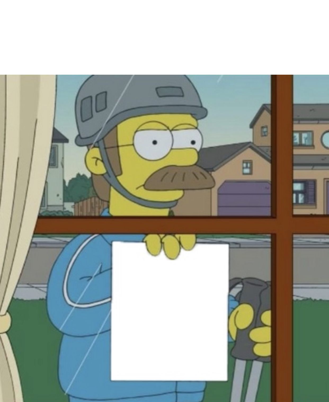 Ned Flanders Blank Meme Template