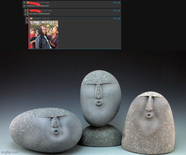 image tagged in oof stones | made w/ Imgflip meme maker