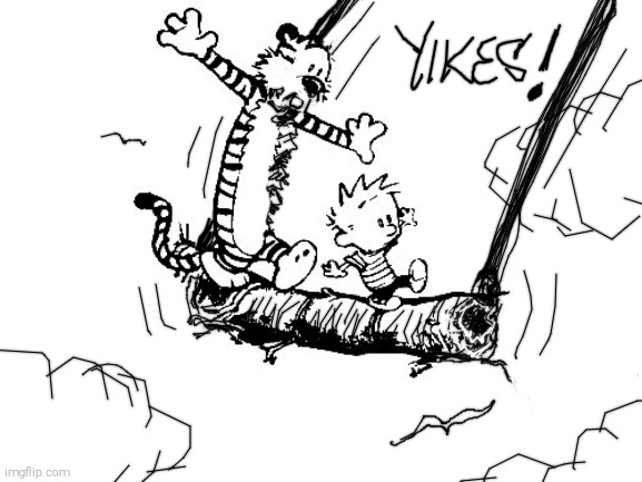 Calvin and Hobbes | image tagged in calvin and hobbes | made w/ Imgflip meme maker