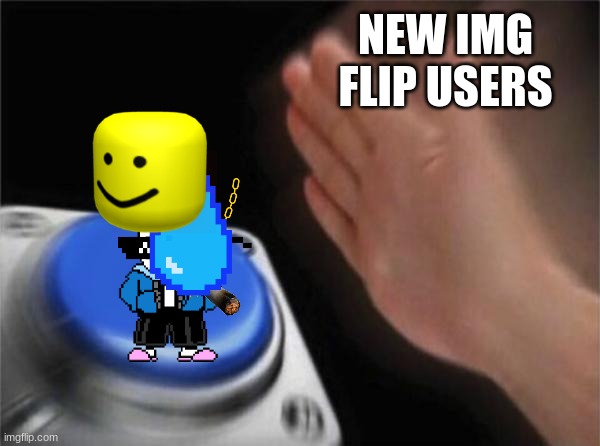 Blank Nut Button Meme | NEW IMG FLIP USERS | image tagged in memes,blank nut button | made w/ Imgflip meme maker