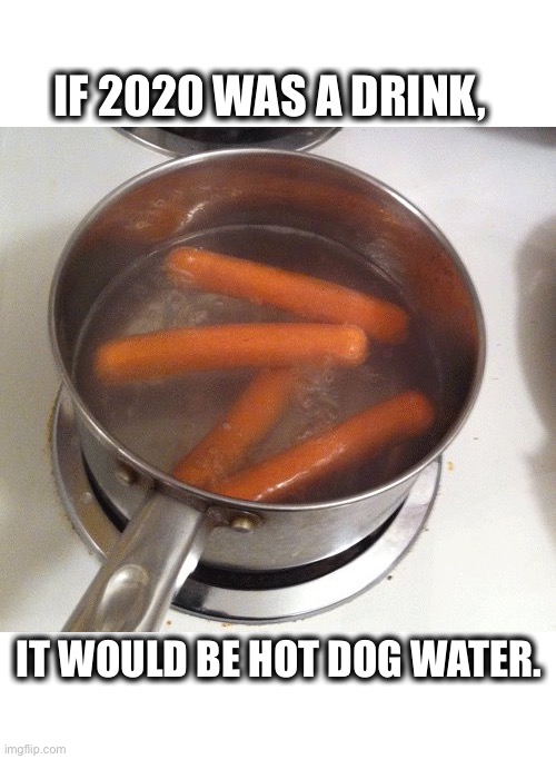 Hot dog flavored water |  IF 2020 WAS A DRINK, IT WOULD BE HOT DOG WATER. | image tagged in hot dog,2020,hotdog,water,sucks,meme | made w/ Imgflip meme maker