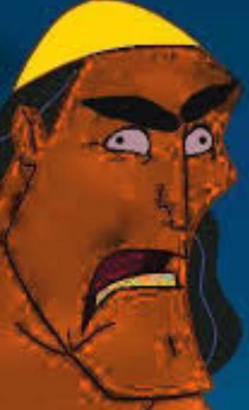 High Quality Angry Kronk Blank Meme Template