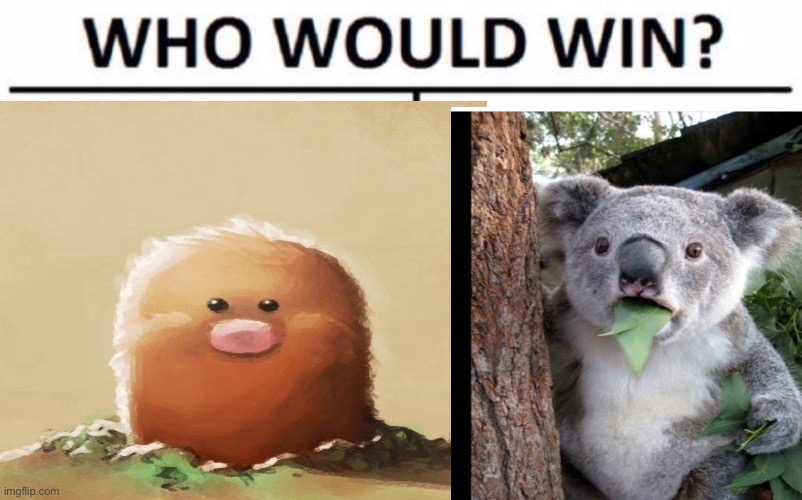 The battle of cuteness | image tagged in who would win | made w/ Imgflip meme maker
