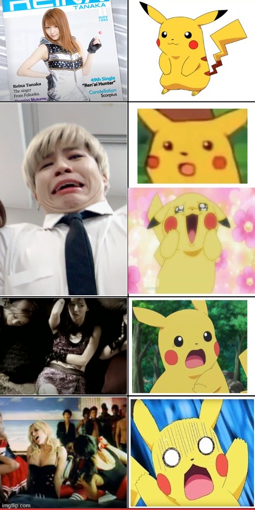 Pikachu Be Like... This? | image tagged in pikachu,kpop,k-pop,bts,girls,memes | made w/ Imgflip meme maker