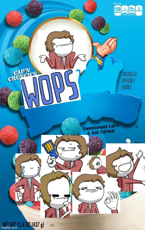 wops | image tagged in red sea rabbit,oops all berries | made w/ Imgflip meme maker