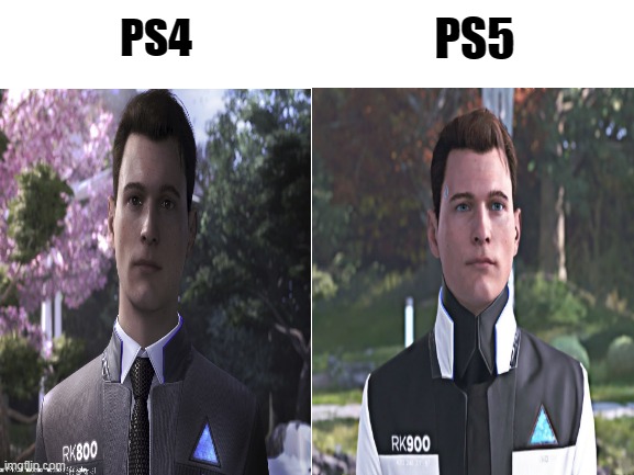 It has begun... | PS5; PS4 | image tagged in ps4,detroit become human | made w/ Imgflip meme maker