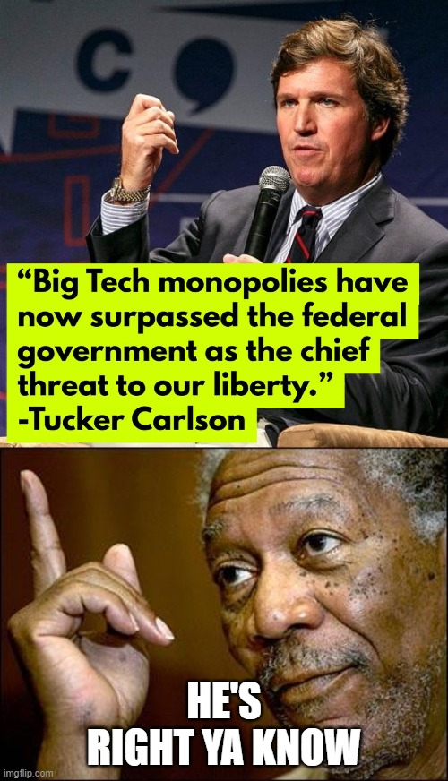 HE'S RIGHT YA KNOW | image tagged in this morgan freeman,politics,political meme | made w/ Imgflip meme maker