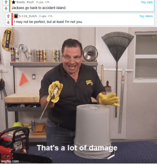 Oof | image tagged in thats alot of damage | made w/ Imgflip meme maker
