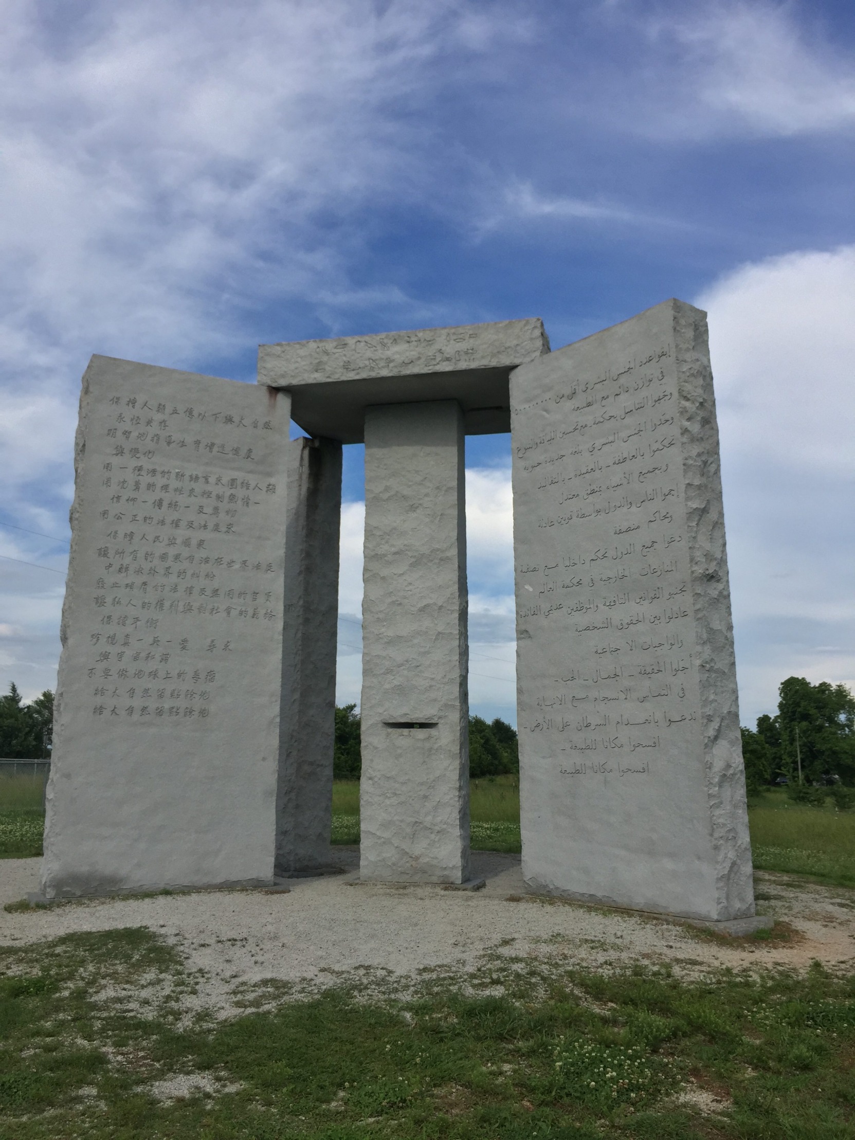 High Quality guidestones Blank Meme Template