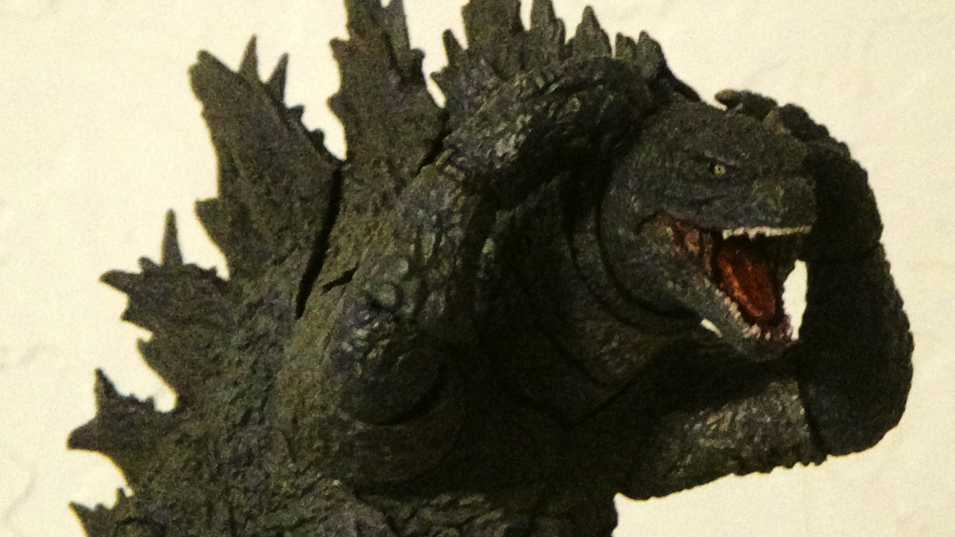 High Quality Shocked Godzilla Blank Meme Template
