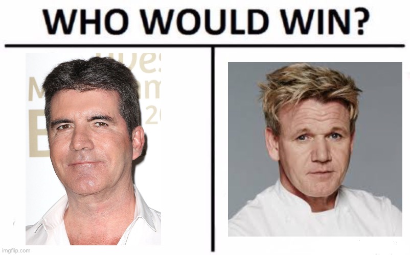 Simon or Gordon? | image tagged in memes,who would win | made w/ Imgflip meme maker