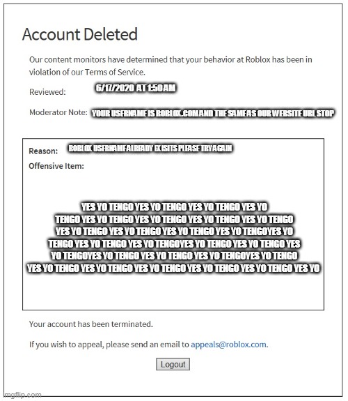 Banned Roblox Accounts Website