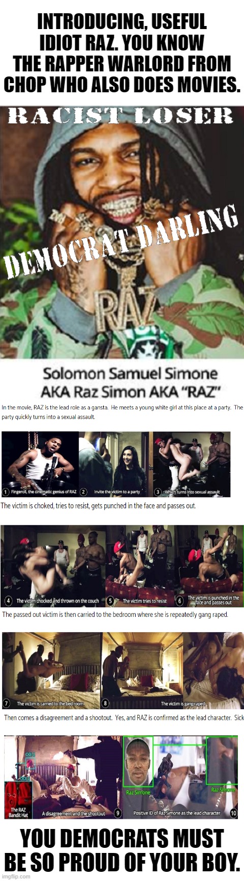 First they called it Chaz then we called em Spaz then they changed to ...