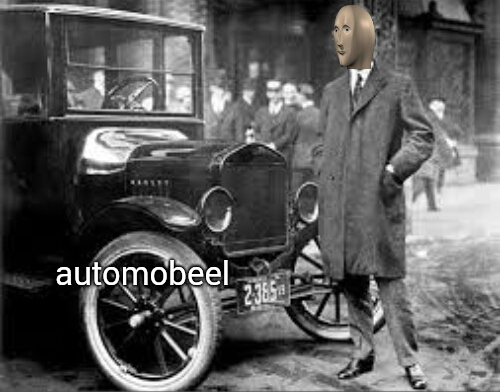 Meme Man Automobile Blank Meme Template