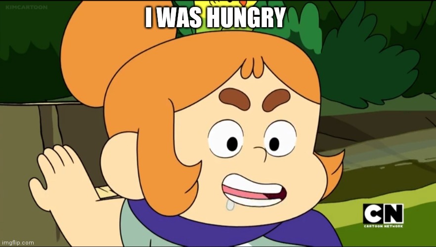 Kelsey Drooling | I WAS HUNGRY | image tagged in kelsey drooling,memes | made w/ Imgflip meme maker