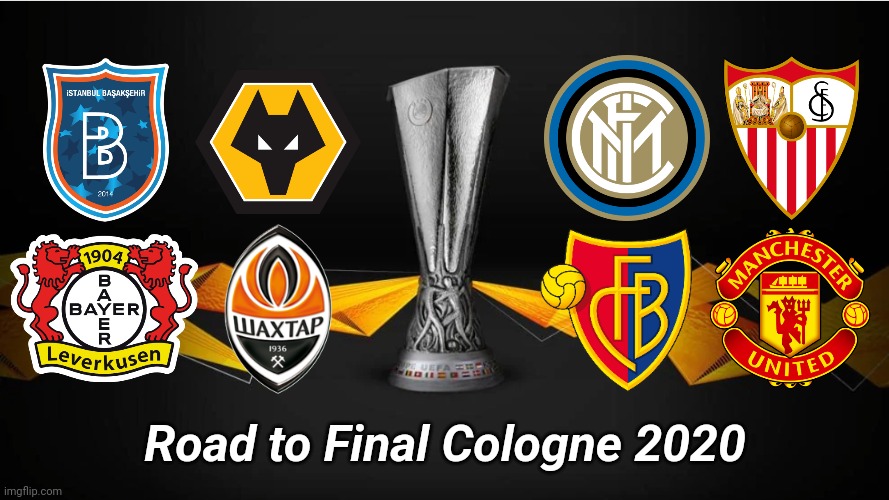 UEFA Europa League 2020 Final 8 prediction after COVID-19 outbreak | Road to Final Cologne 2020 | image tagged in memes,football,soccer,europa league | made w/ Imgflip meme maker
