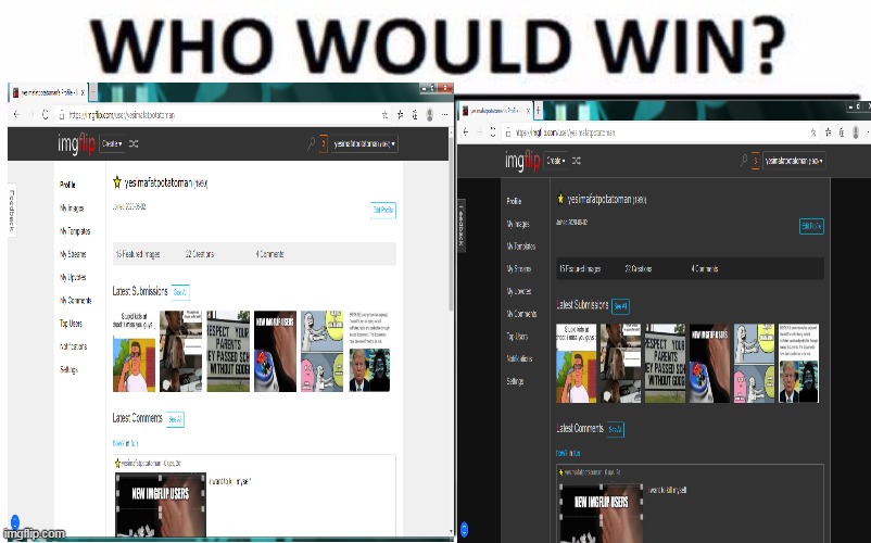 WHO WOULD WIN? | image tagged in memes,who would win | made w/ Imgflip meme maker