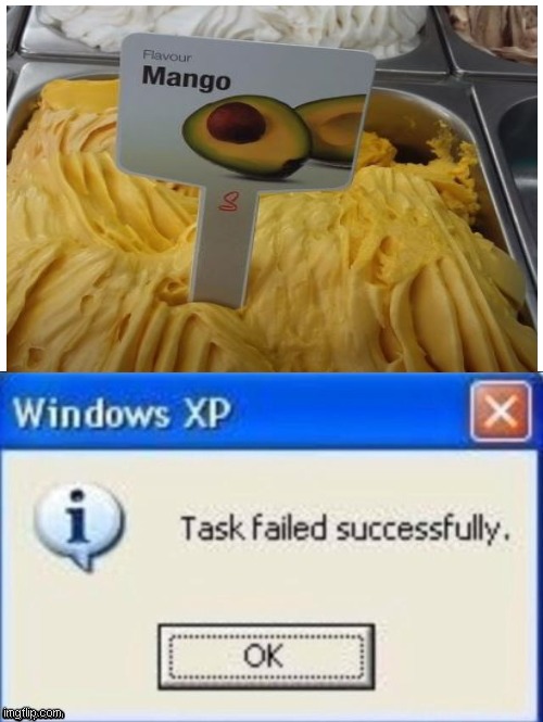 why tho. . . | image tagged in mango,task failed successfully,yes | made w/ Imgflip meme maker