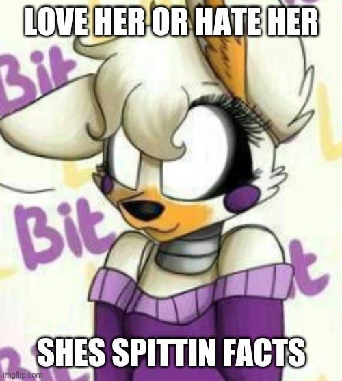 LOVE HER OR HATE HER SHES SPITTIN FACTS | made w/ Imgflip meme maker