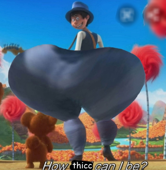 High Quality thicc onceler Blank Meme Template