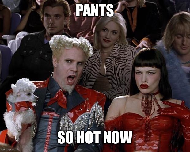 so hot now | PANTS SO HOT NOW | image tagged in so hot now | made w/ Imgflip meme maker
