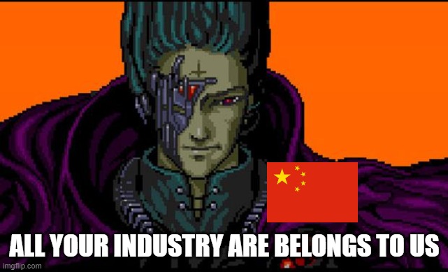 all your industry belong to us | ALL YOUR INDUSTRY ARE BELONGS TO US | image tagged in all your base | made w/ Imgflip meme maker