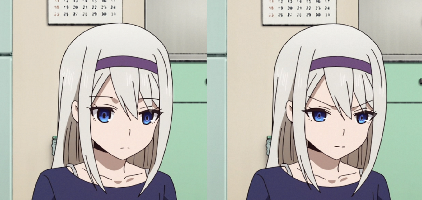 High Quality Frowning Kei (2-Panel Version) Blank Meme Template