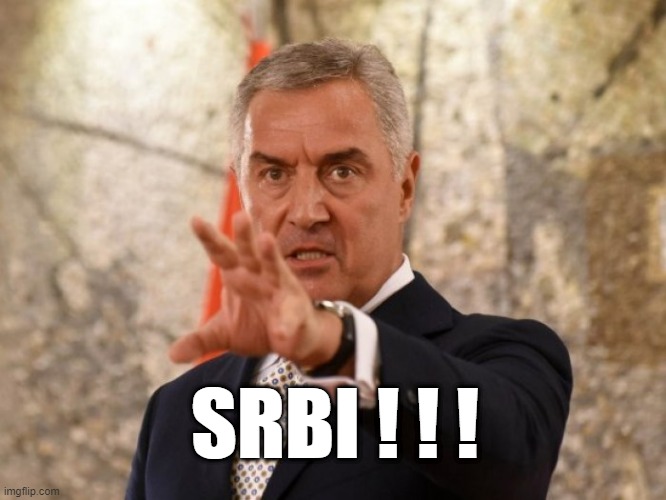 Milo vs Srbi | SRBI ! ! ! | image tagged in milo baca kletvu na srbe | made w/ Imgflip meme maker