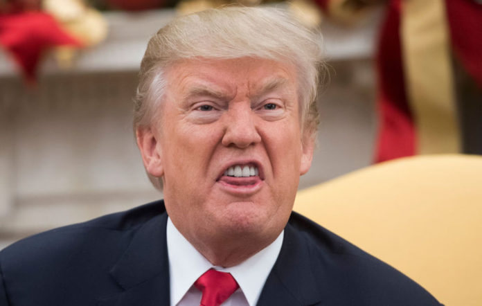 Trump face Blank Meme Template