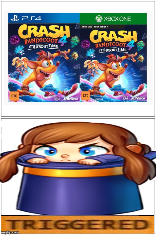 Someone's not happy | image tagged in memes,blank comic panel 1x2 | made w/ Imgflip meme maker